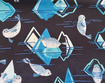 Hello My Friend Oxford Fabric by Push Pin - Kokka Fabric - Out of