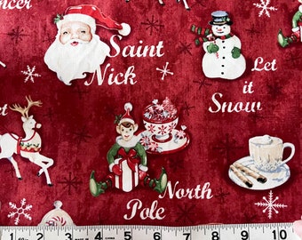 Home for the Holidays by Paul Brent - Red Rooster Fabrics - Out of Print