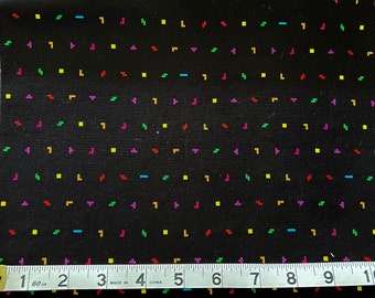 Mini Tetris Cotton Fabric by Riley Blake - Out of Print