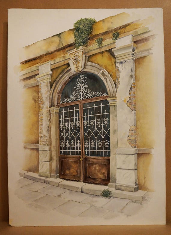 ANCIENNES portes grecques la porte de Ladadika à Etsy