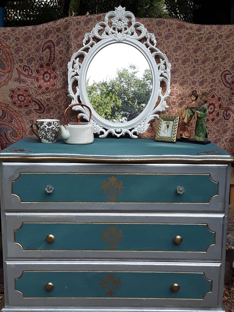 Furniture Flip Vintage French Provencial Dresser Etsy