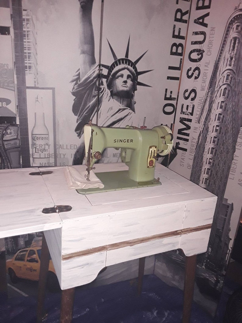 Upcycled 1962 Singer Sewing Machine with Original Sewing Kits Etsy
