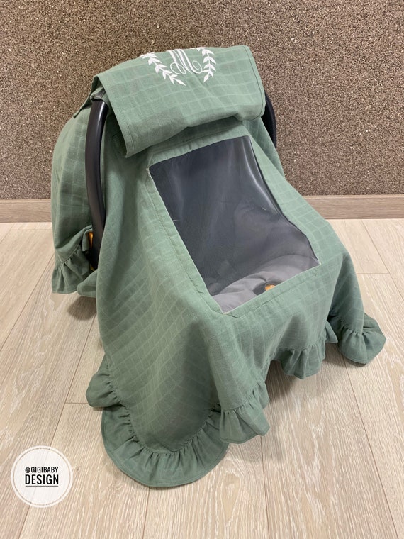Housse et sac en coton universel pour siège auto et porte-bébé Gr o