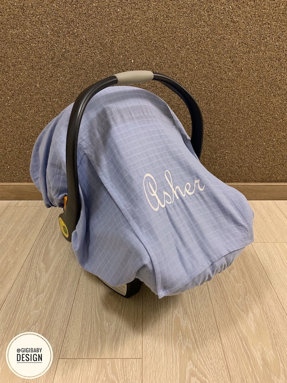 Personalized baby boy car seat outlet covers