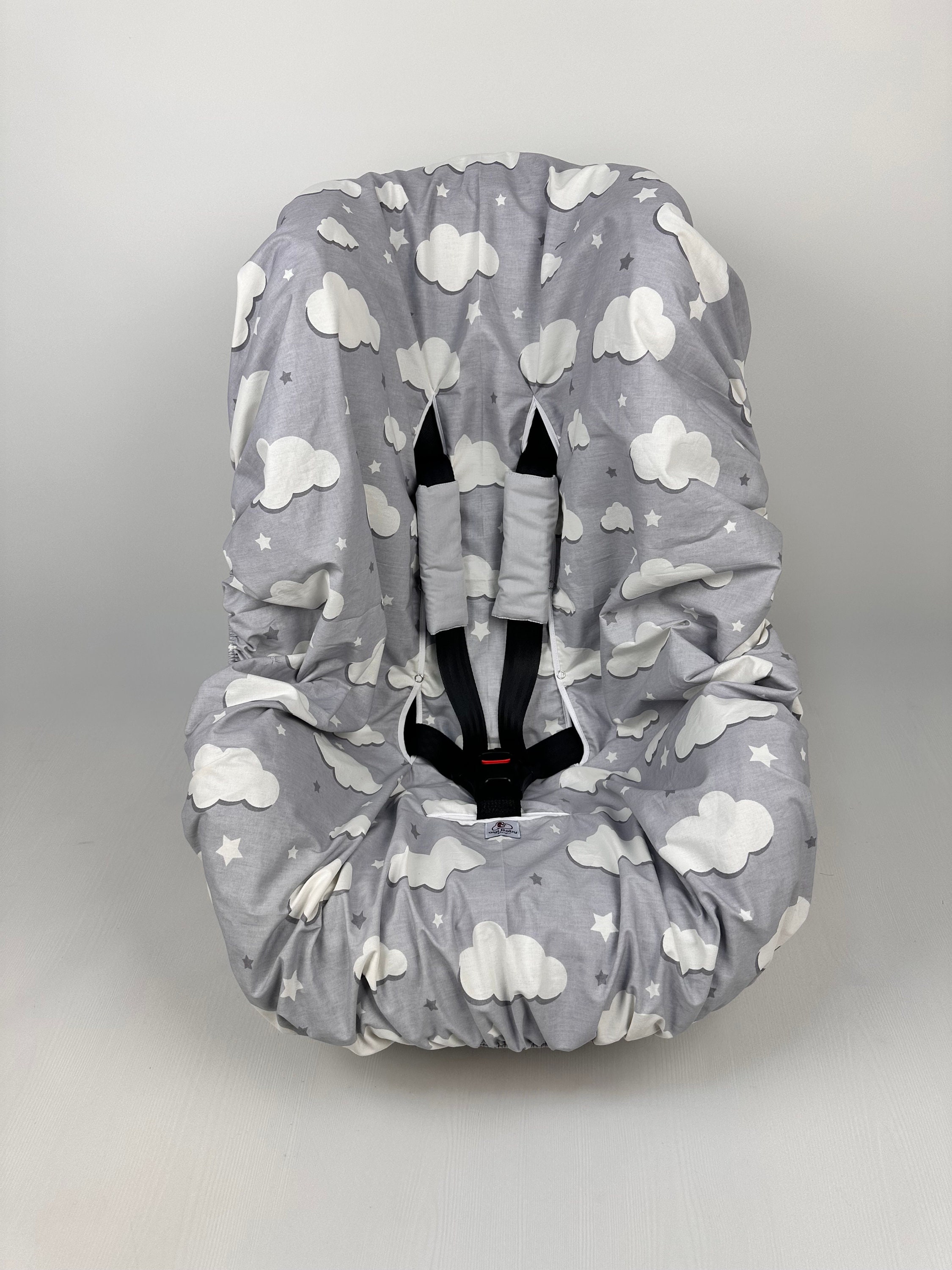 Car Seat Liner and Strap Covers for Premium Protection and Comfort