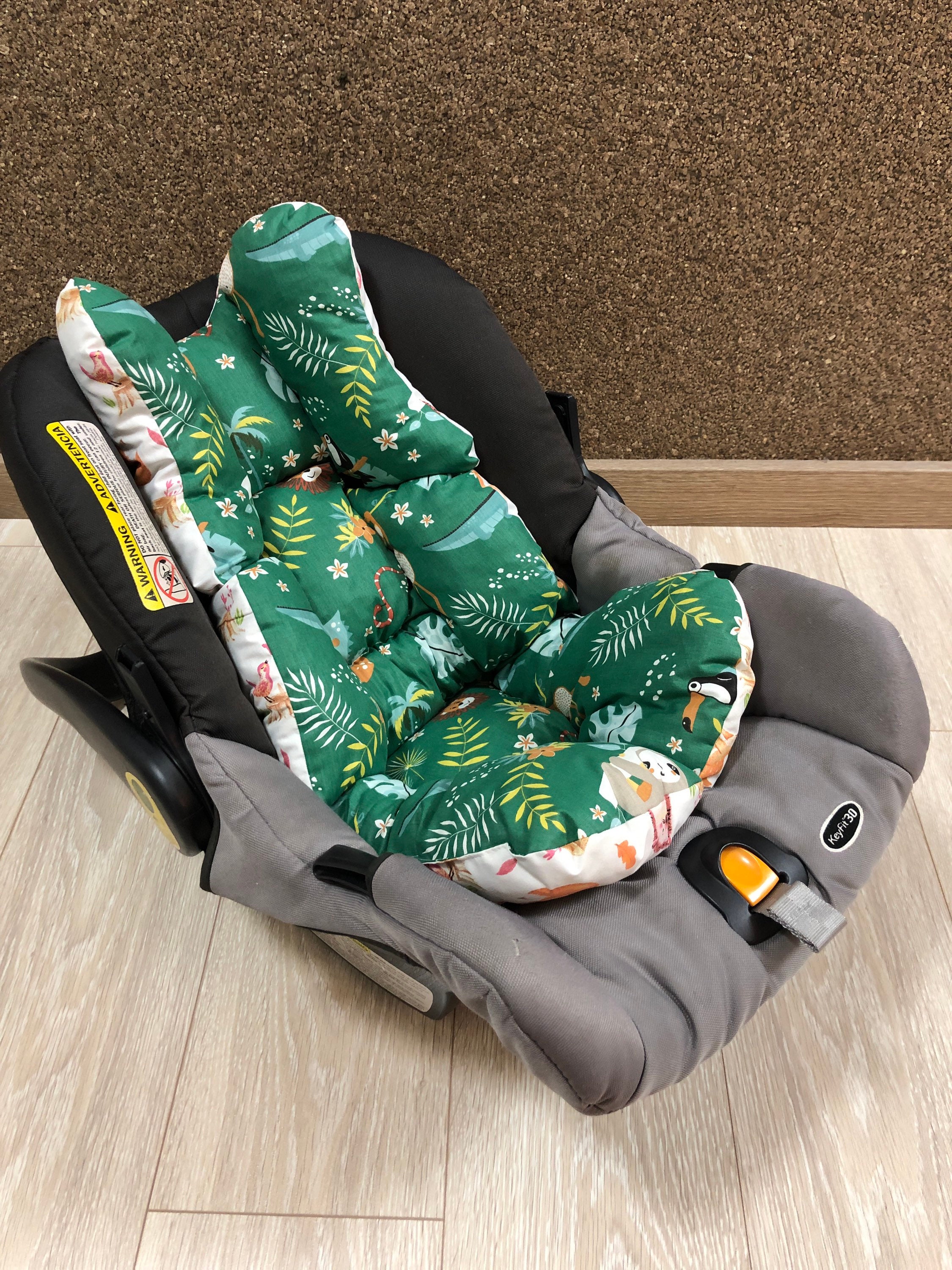 Auto Sitzkissen Kopfstütze für Baby Junge in Jeansblau - .de