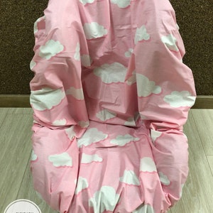 Bezug und Beschützer für Babys mit rosa Wolke