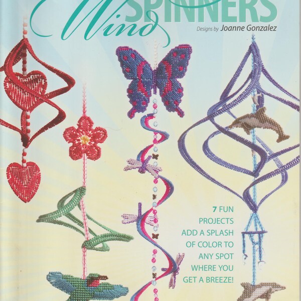 Plastic Canvas Wind Spinners Etsy