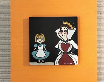 CERAMIC PICTURE 'FAIRYTALES': Alice series