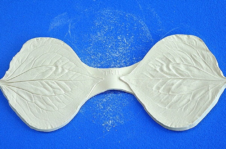 Wake Robin Silicone Leaf Mold Mould Sugarcraft Candle Soap Chocolate Polymer Clay Melting Wax Resin Tools Ornament Handmade