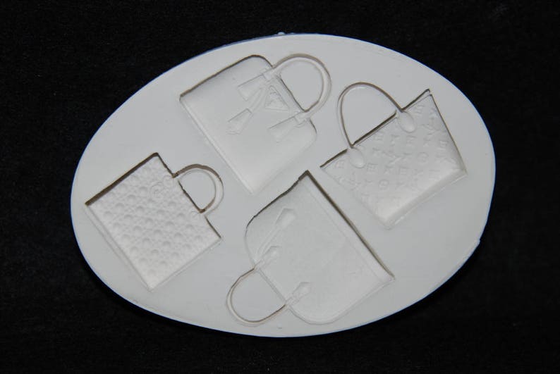 Silicone Mold Mould Sugarcraft Candle Soap Chocolate Polymer Clay Melting Wax Resin Tools Ornament Handmade Luxury bag SET#1