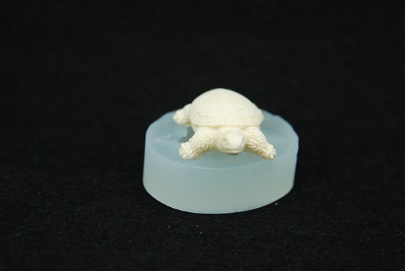 7 Mini Bears Silicone Mold Candle Chocolate Polymer Clay Soap Wax