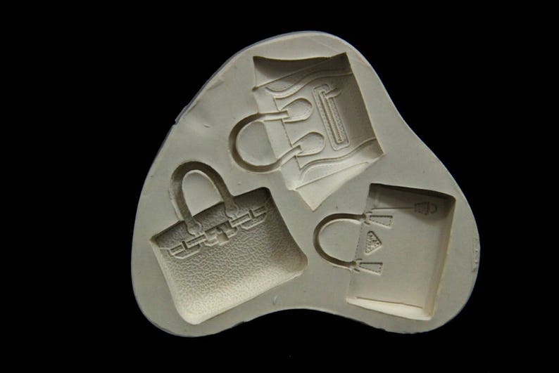 Silicone Mold Mould Sugarcraft Candle Soap Chocolate Polymer Clay Melting Wax Resin Tools Ornament Handmade Luxury bag SET#2