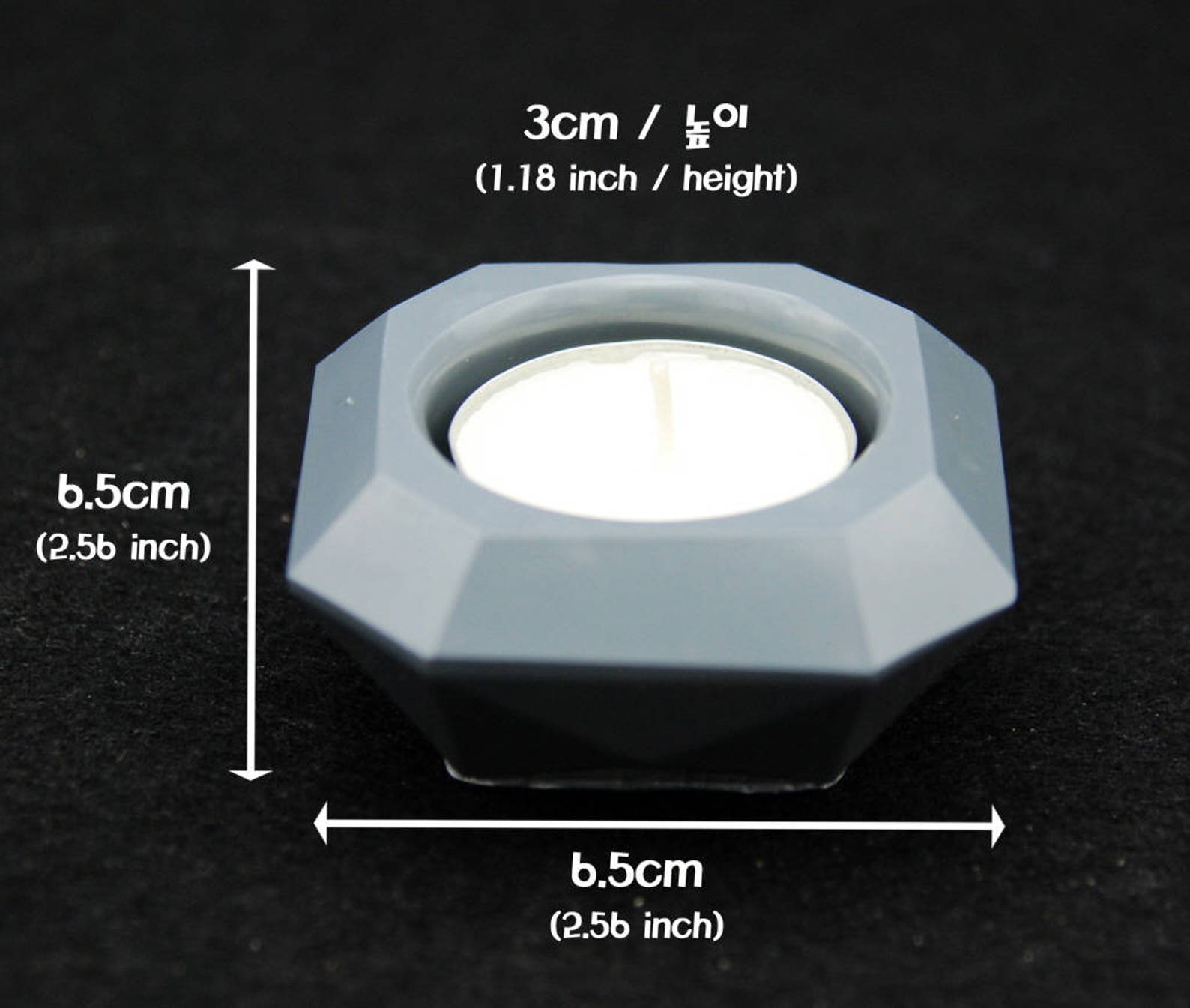 Tealight Candle Mold 2 Silicone Mold Mould Sugarcraft Candle Etsy