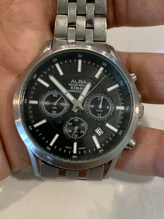 Alba chronograph 5 bar Clearance