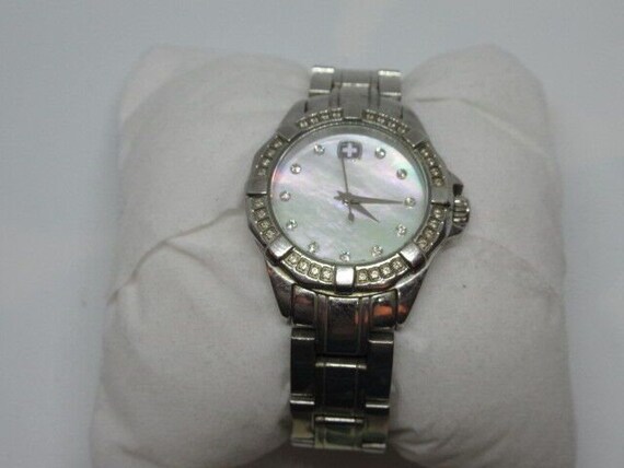 Women's Swiss Military Stainless Steel Watch mineral … - Gem