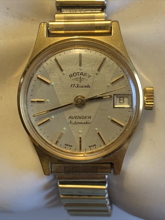 vintage rotary watch swiss Gem