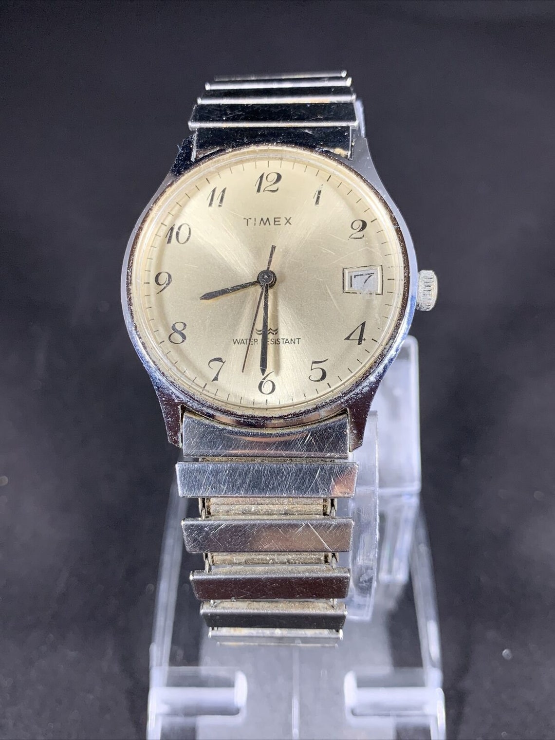 Mens Timex Wind Up Watch Great Britain Movement Etsy