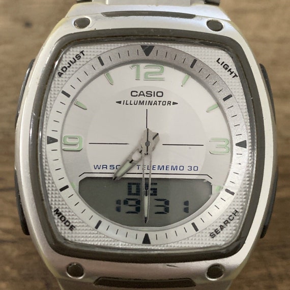 CASIO AW81 (Module 2747) Analogue Digital Watch A, 40 OFF
