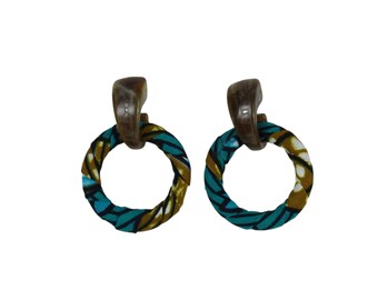 African print  earrings