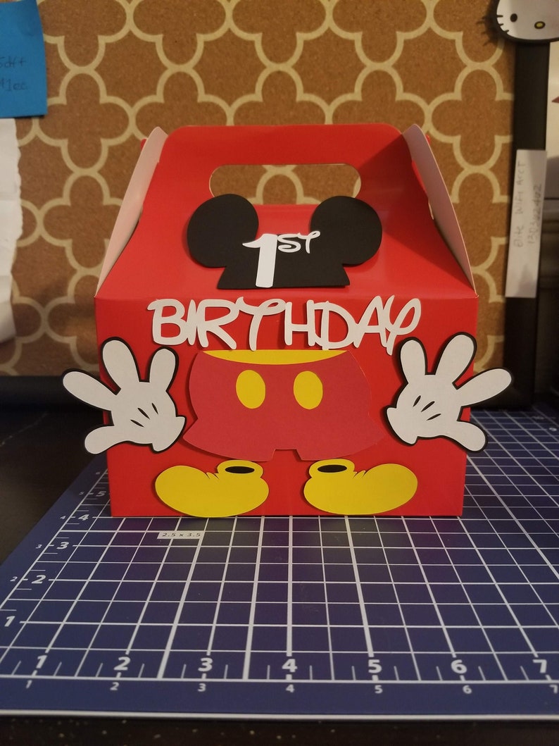 mickey mouse toy boxes