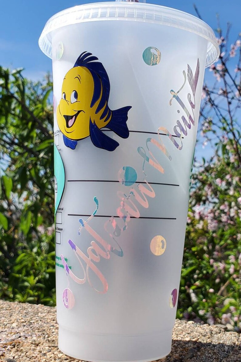 Free Free 193 Little Mermaid Starbucks Cup Svg SVG PNG EPS DXF File