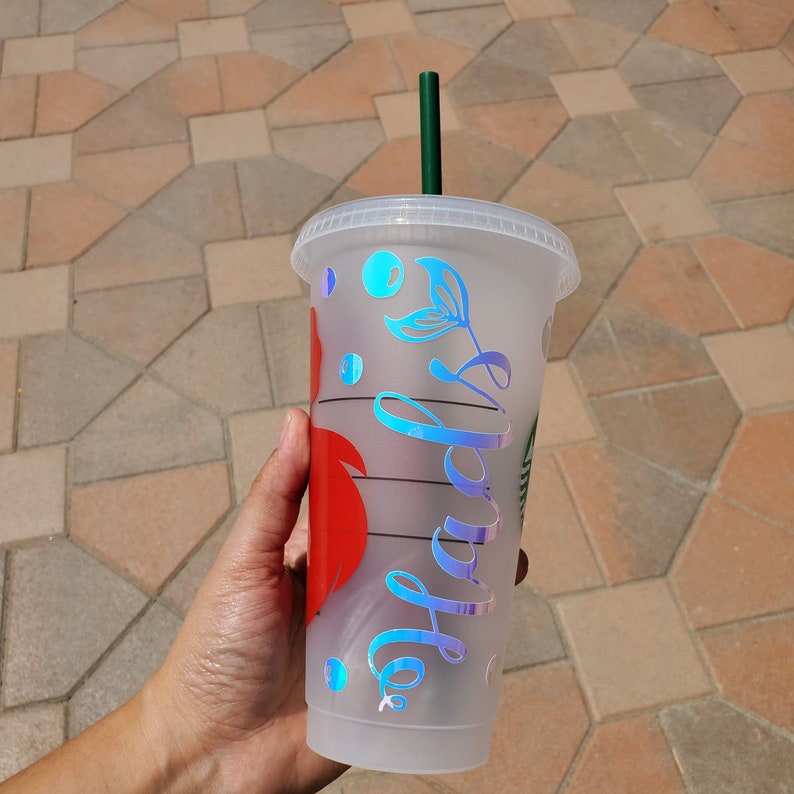 Free Free 309 Little Mermaid Starbucks Cup Svg SVG PNG EPS DXF File