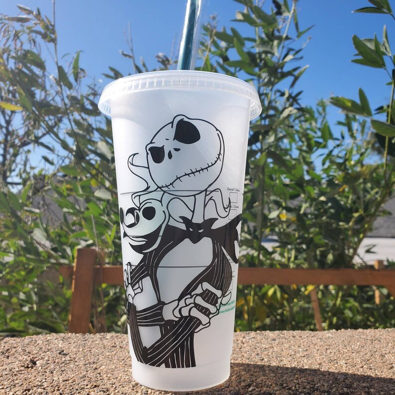 Jack Skellington Starbucks Cup/ the Nightmare Before Christmas Etsy UK
