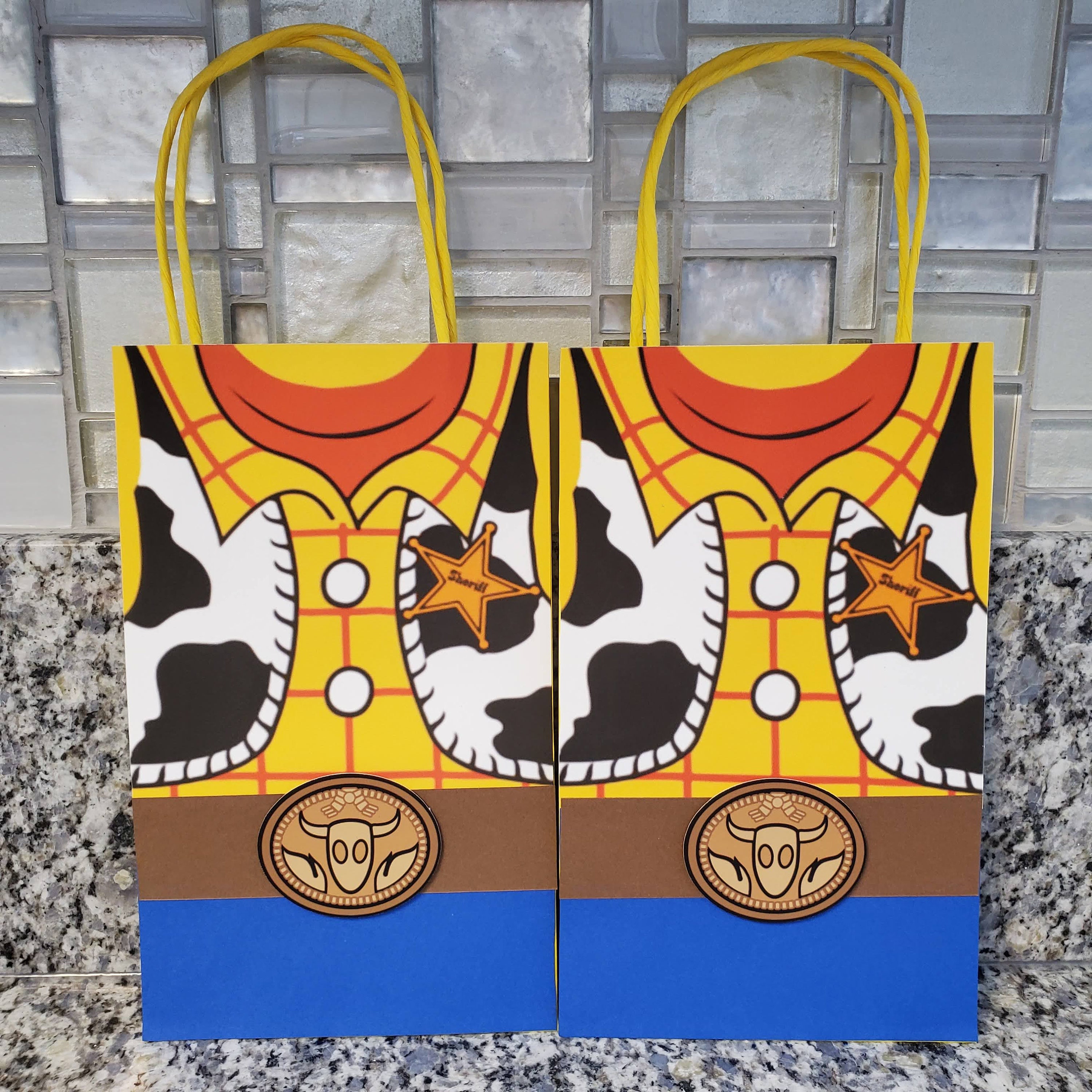 Toy Story Inspired Goodie Bags/ Woody Goodie Bags/ Woody Favor - Etsy