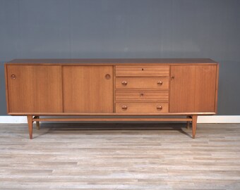 Large teak sideboard, 50s, 60s