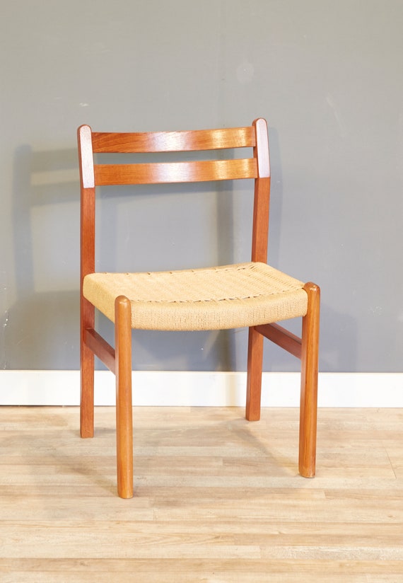 Dining Room Chairs In The Style Niels O Moller 50s 60s Etsy