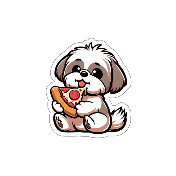 Bigfoot Pizza Sasquatch Fast Food Gift & Present' Sticker