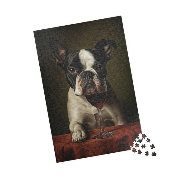 Boston Terrier Dog - Jigsaw Puzzle