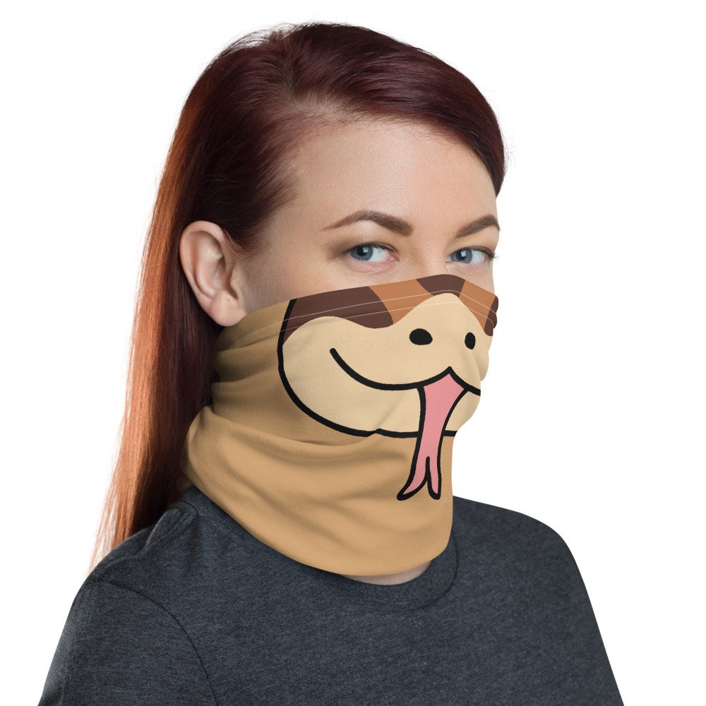 Ball Python Neck Gaiter Python Face Mask Reptile Gifts Etsy