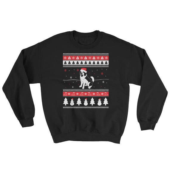 saint bernard ugly christmas sweater