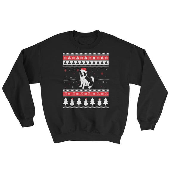 saint bernard christmas sweater