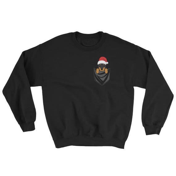 Doberman ugly christmas sweater 2025