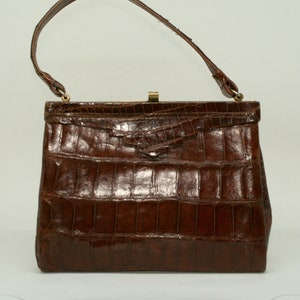 Handtas krokodillenleer best sale