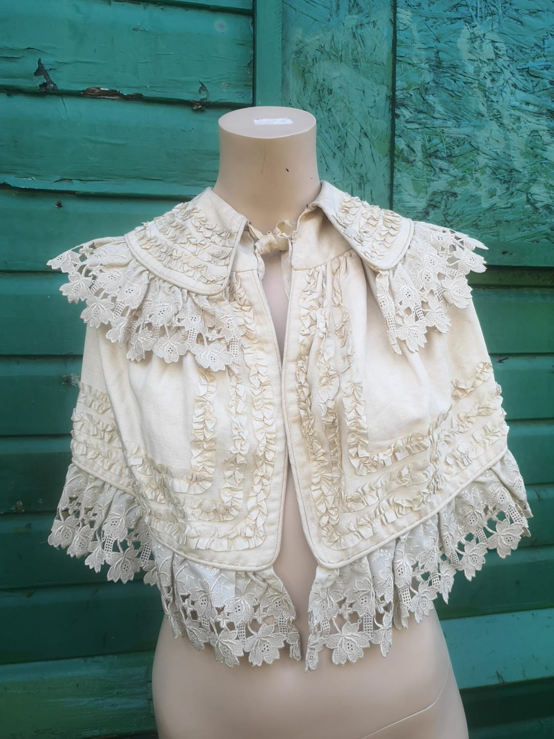 Circa 1900s/ Edwardian /victorian /children's Cape / Silk / Cotton ...