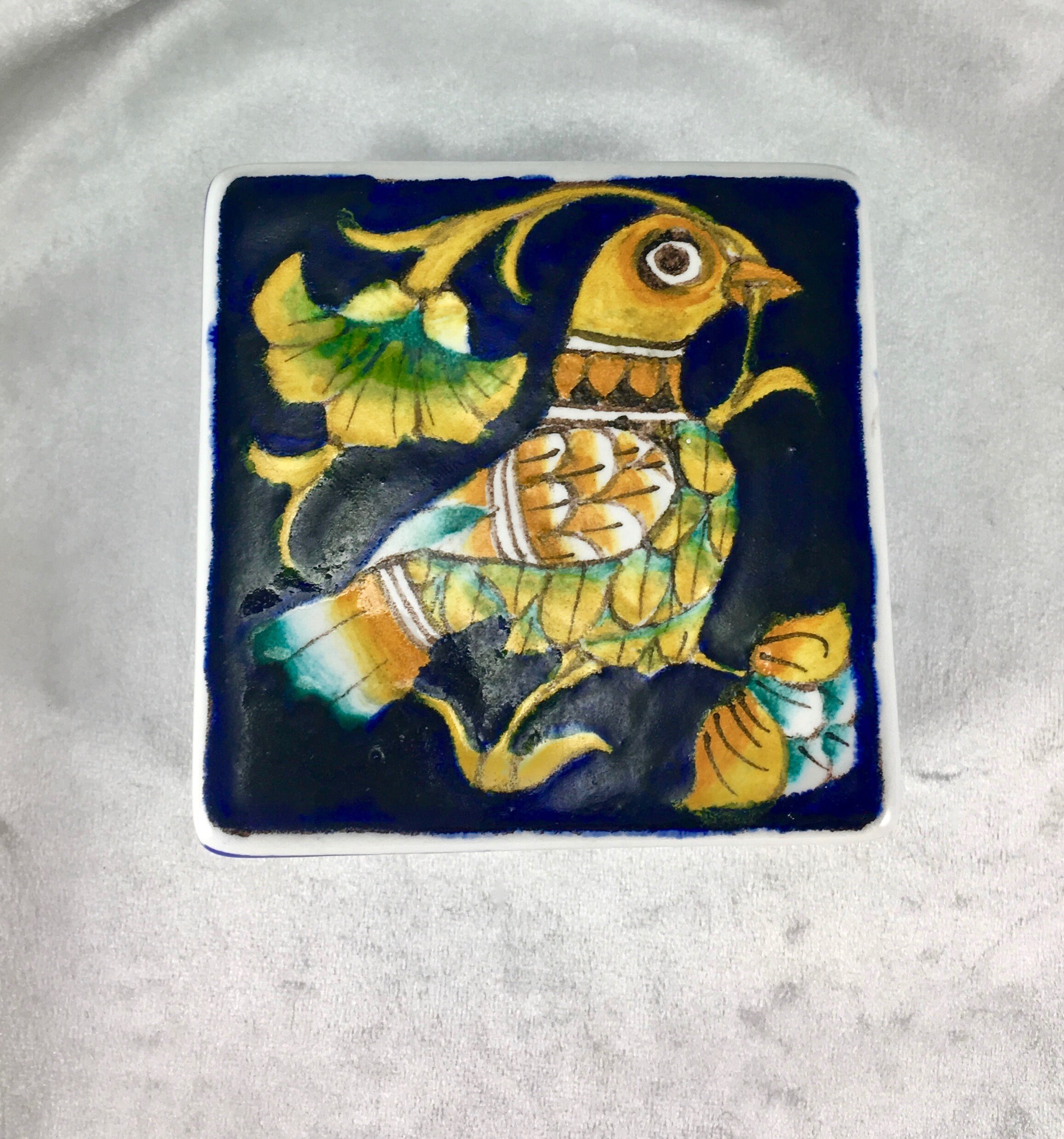 Vintage Italia Innocenti Majolica Cottura firmada Baudinelli | Etsy México