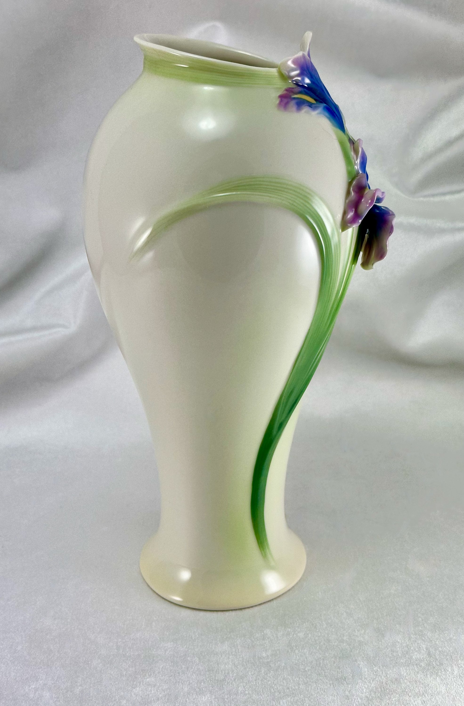 Vintage Franz Porcelain Long Tail Hummingbird Large Vase Etsy UK