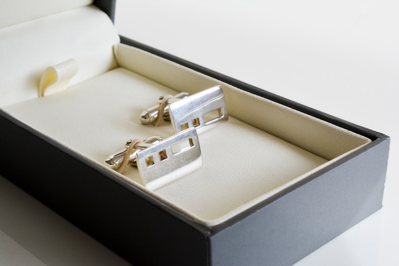 Vintage Kit Heath Solid Silver Cuff links 1990/'s Mens Accessories.