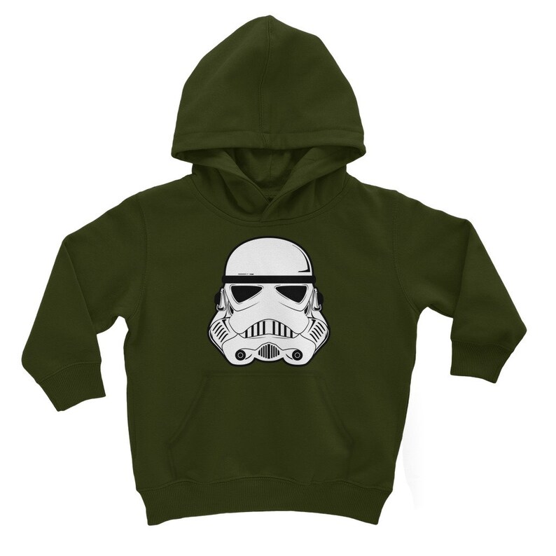 Storm Trooper Star Wars Classic Kids Hoodie Perfect Mandalorian fan Gift Childrens Hoody