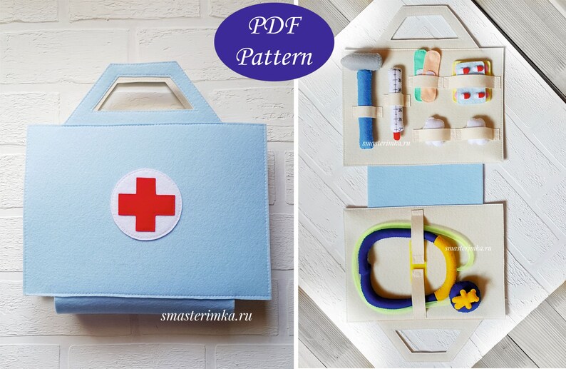 DIY Doctor's set PDF pattern Doctor's instruments Etsy