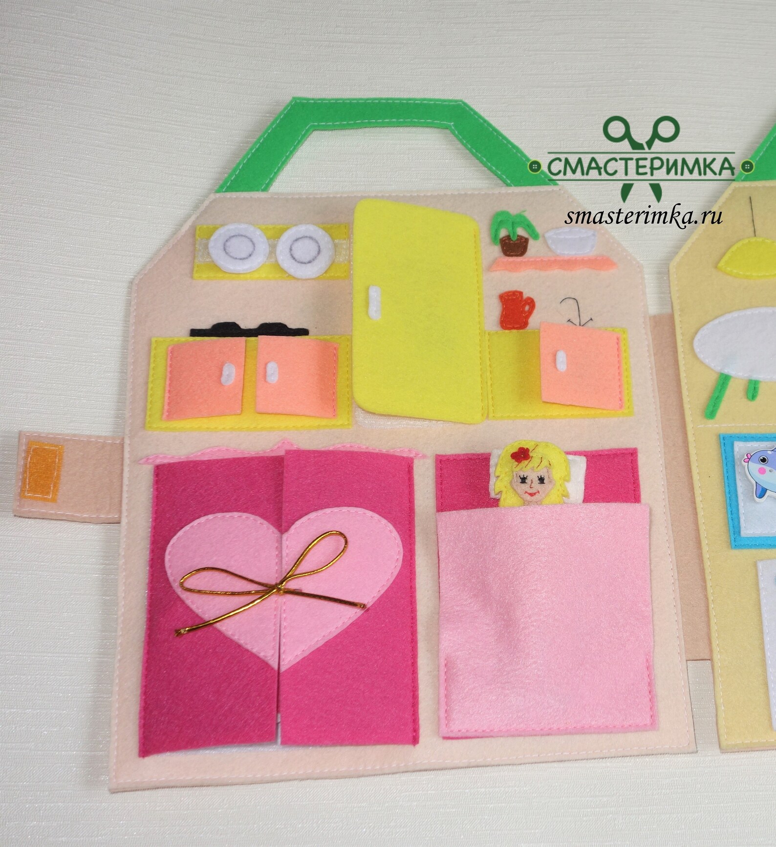 DIY Doll's house PDF pattern Activity book Developmental Etsy