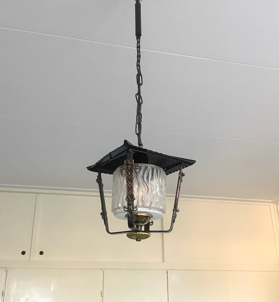 belegd broodje beschaving Van Lantern Lamp Hallamp Vintage Lighting - Etsy