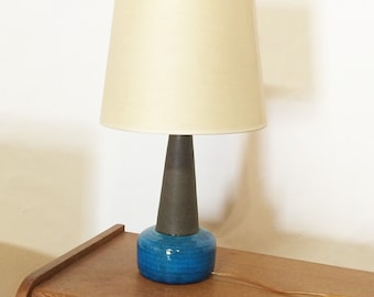 NILS KAHLER Scandinavian design Denmark vintage ceramic lamp