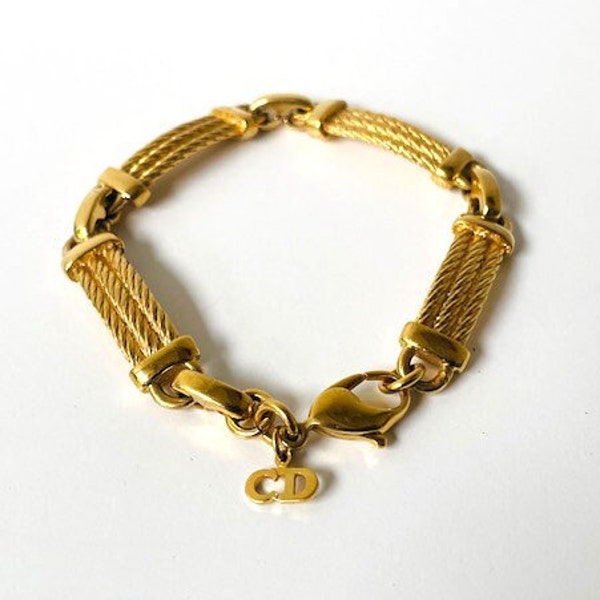 CHRISTIAN DIOR Bracelet vintage 1980/90