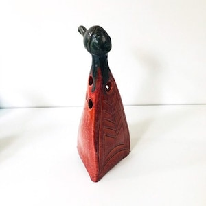 ACCOLAY anthropomorphic ceramic vintage 1960 French mid century pottery
