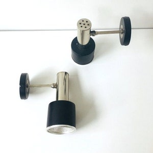 VINTAGE 1960 French mid century wall sconces spots in the taste of Alain Richard
